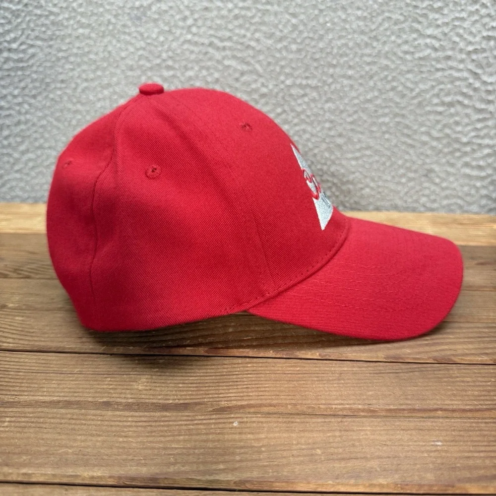 Coors Light Beer Hat Adult‎ Red Snapback Cap Outdoors Tailgate Party Camping